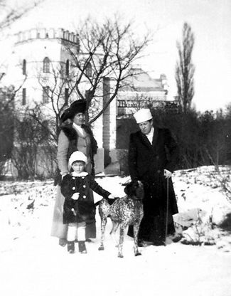 Остання зима родини Мєзенцевих перед еміграцією у м.Новоград-Волинський