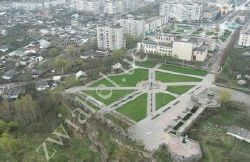 Новоград-Волынский.Современный общий вид крепости