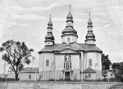 Воскресенская церковь в поселке Брусилов Радомысльского уезда, 1711 год